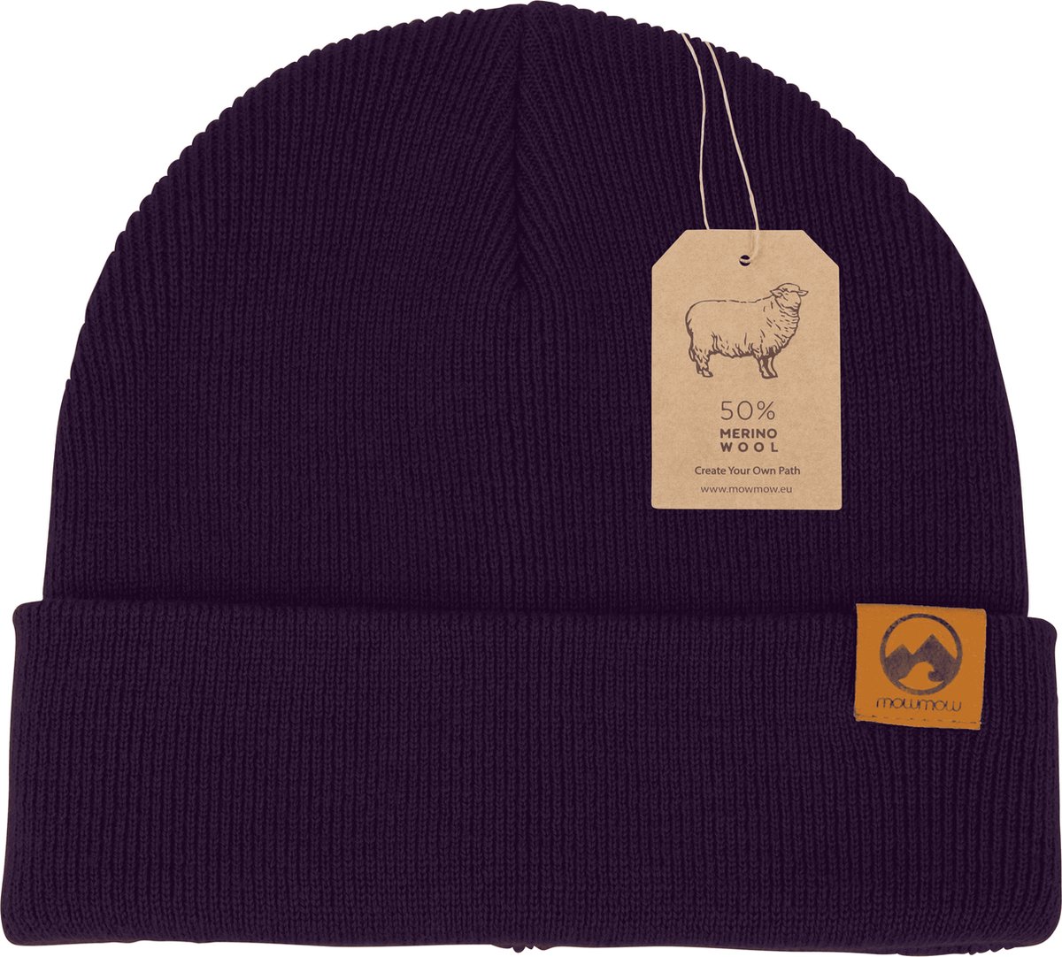MowMow Muts Merino - Beanie - Heren - Dames - Natuurlijk en Duurzaam