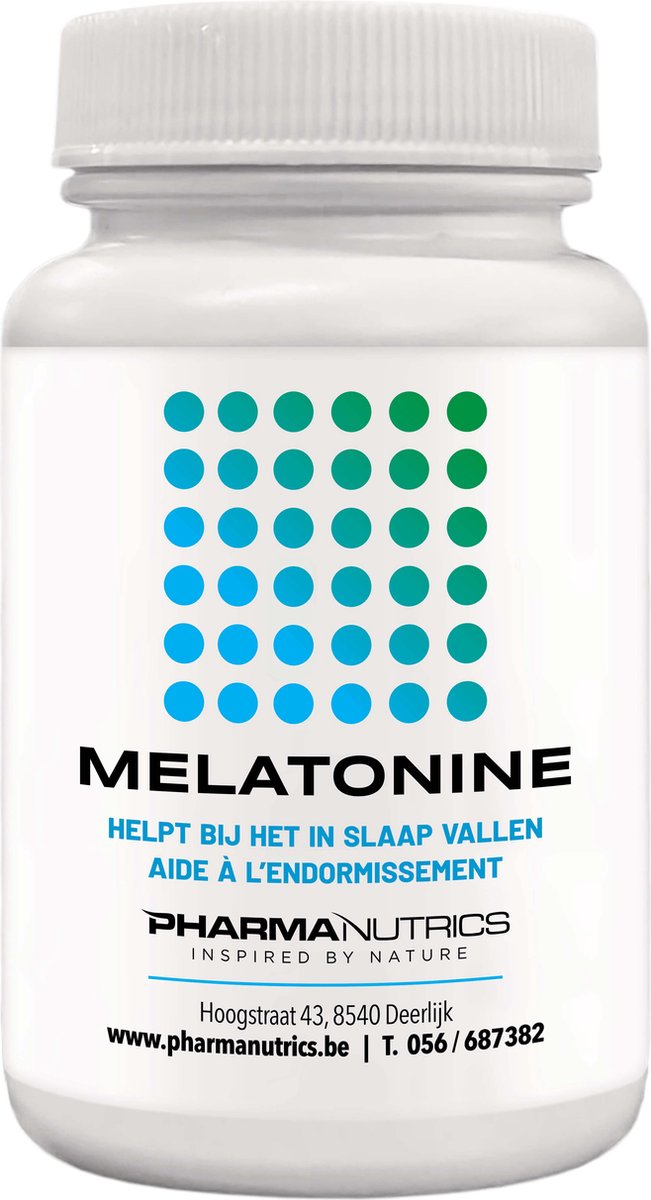 Goedkoopste MELATONINE 90 Smelttabletten - Pharmanutrics - Slaap- Jetlag - Bioritme // Natuurlijk // Voedingssupplement // Hypo-allergeen