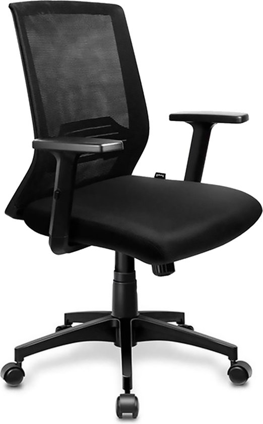 Goliving Ergonomisch bureaustoel - Met lendensteun en armleuning - Verstelbaar
