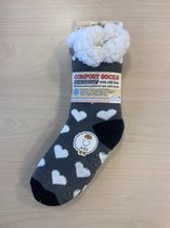 chaussette d'hiver avec doublure polaire et antidérapante