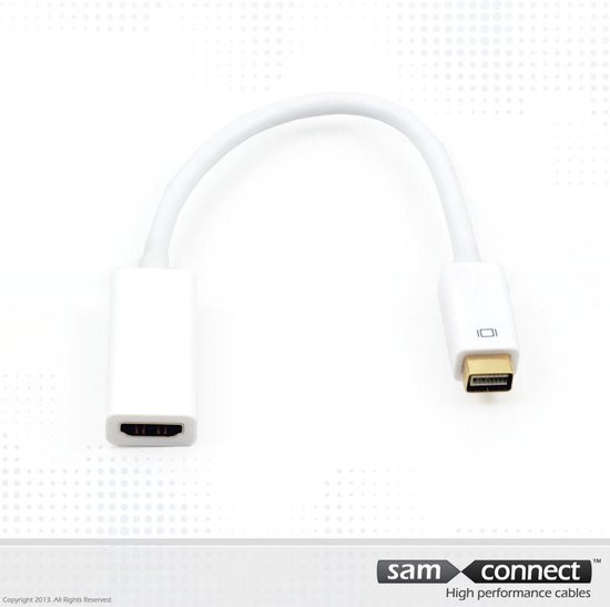 HDMI naar mini DVI adapter, f/m | Signaalkabel | sam connect kabel