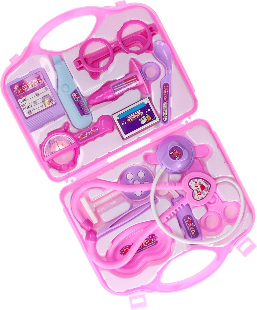 dokterskoffer roze