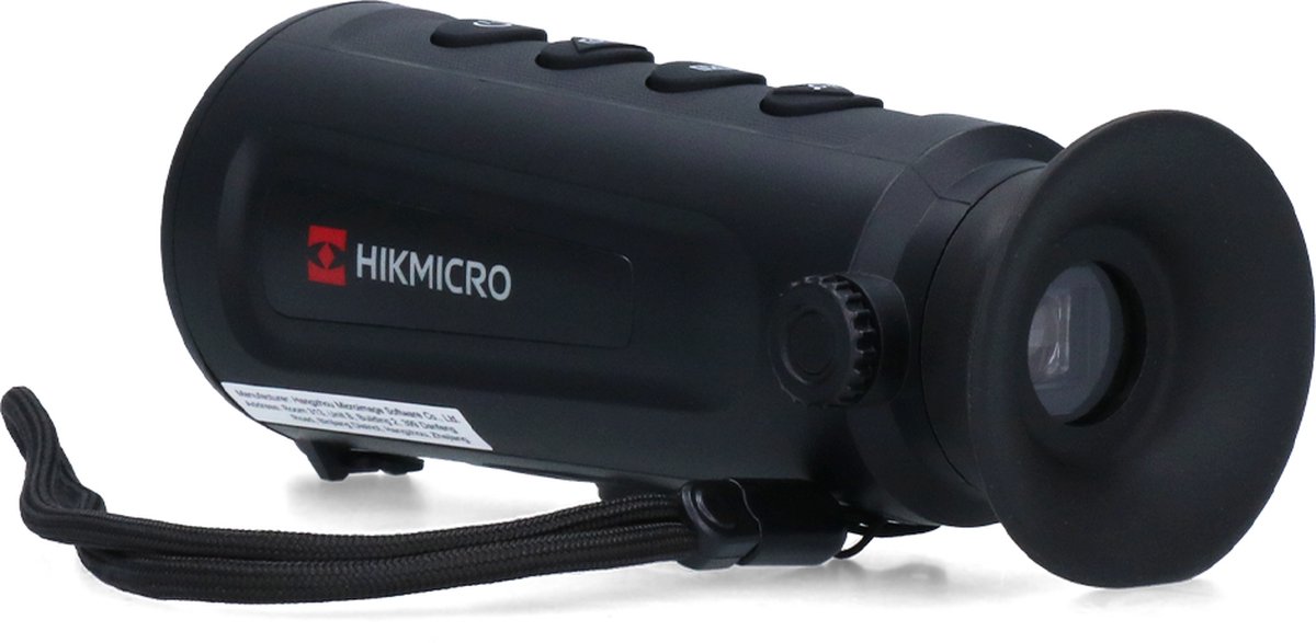 Hikmicro Warmtebeeldkijker Lynx LC06 - Draagbare thermische warmtebeeldkijker - 160 × 120 pixels - LCoS display van 720 × 540 pixels – Waterdicht – 4x Zoom – Lithium batterij – Intern 8GB geheugen – Wifi – Zwart