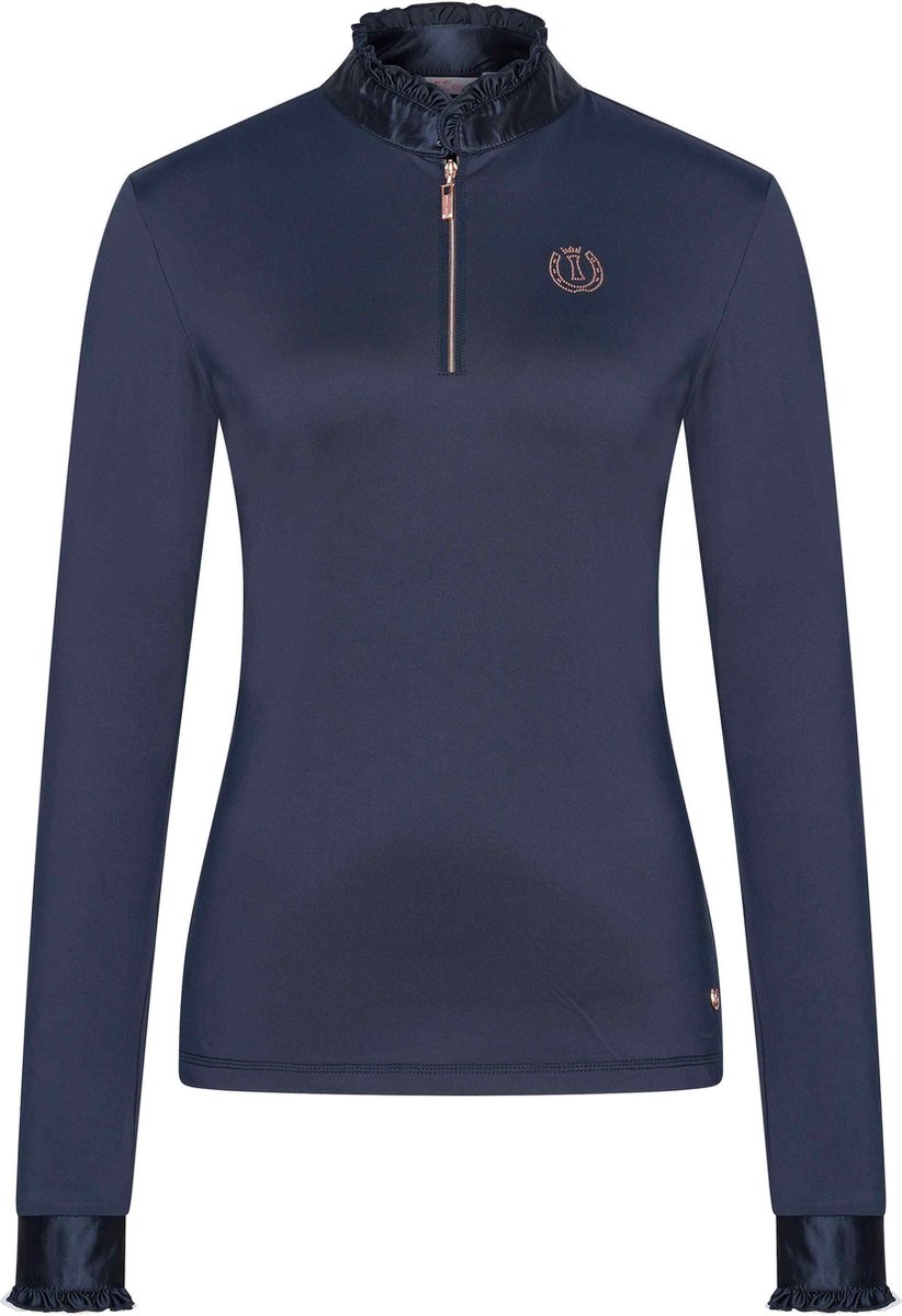 Imperial Riding - Long Sleeve Top Anna - Navy - Maat L