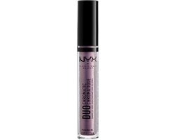 Foto: Nyx professional makeup duo chromatic lip gloss gypsy dream lavender with blue gold silver duo chromatic pearls