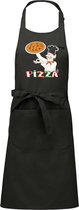 Tablier de cuisine Luxe - Pizza - Chique gris