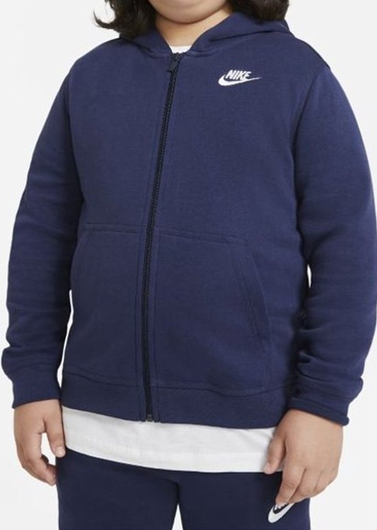 Nike Sportswear Club Fleece pullover Hoodie - Jongens - Blauw - XL