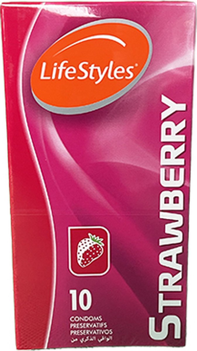 LifeStyles Condooms strawberry 10 pack