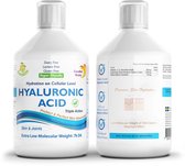 Swedish Nutra - Hyaluronzuur - Vloeibaar Supplementen - GGO vrij- Lactose vrij- Gluten vrij- Huidvochtigheid- Rimpels- Droge huid- Gewrichtspijn