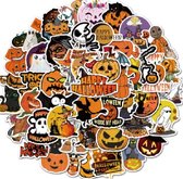 Halloween Stickers - set 50 stuks - Laptop Stickers - Stickervellen