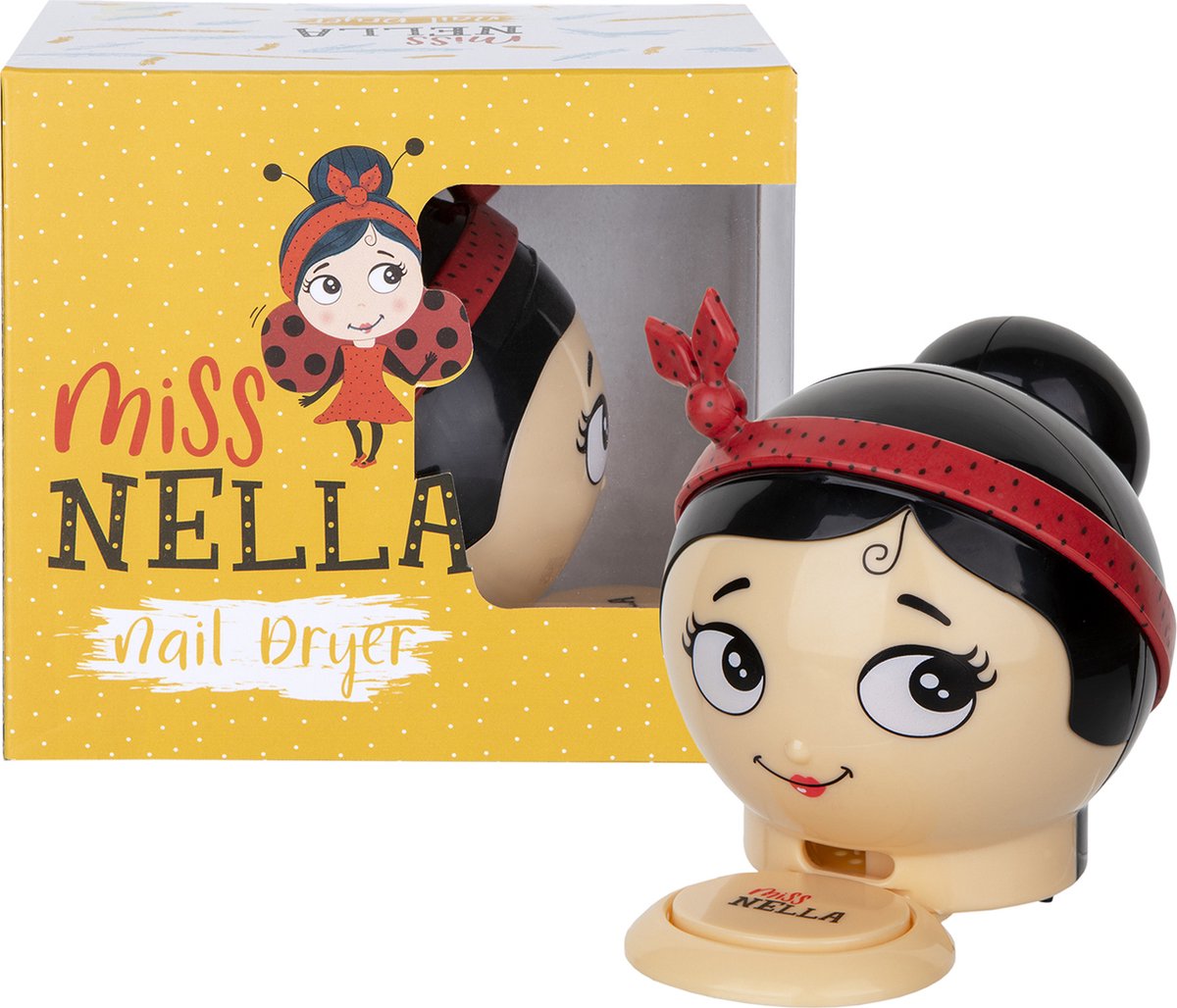 Miss Nella Girly Girl Essentials Canvas Make-up Bag