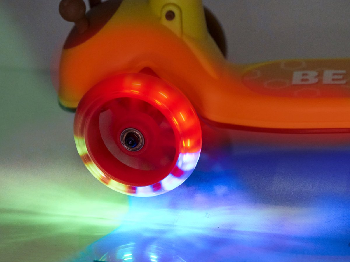 Tricycle d'équilibre scooter pour enfants design abeille avec roues  lumineuses - à