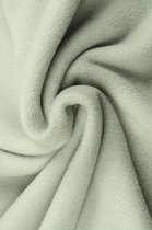 10 meter fleece stof - Zilvergrijs - 100% polyester