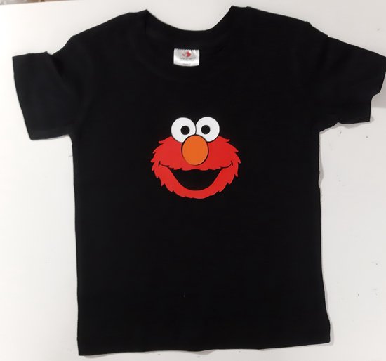 T-shirt met Elmo - Sesamstraat maat 86/92