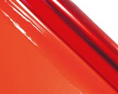 Rouleau cellophane - 70 x 500cm - Rouge - SET 4 pièces