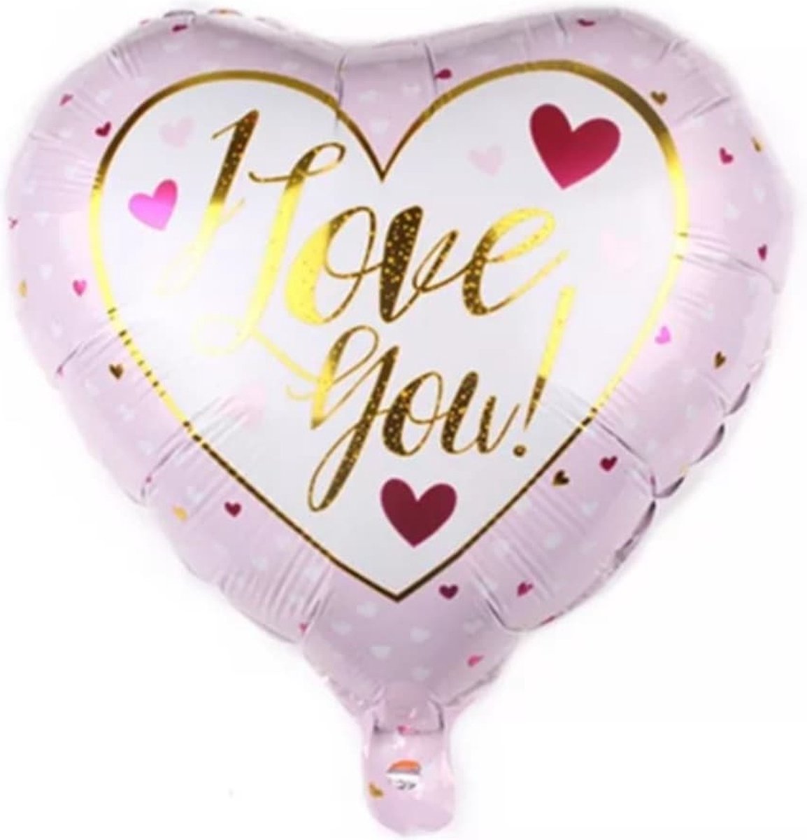 Folieballon i love you hart 45 cm