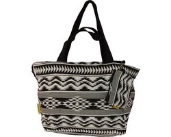 Mycha Ibiza - Strandtas - Zwart - Myc220005