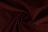 12 meter brandwerende stof - Bordeaux rood - 100% polyester