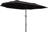 Dubbele Parasol 460x270 Zwart