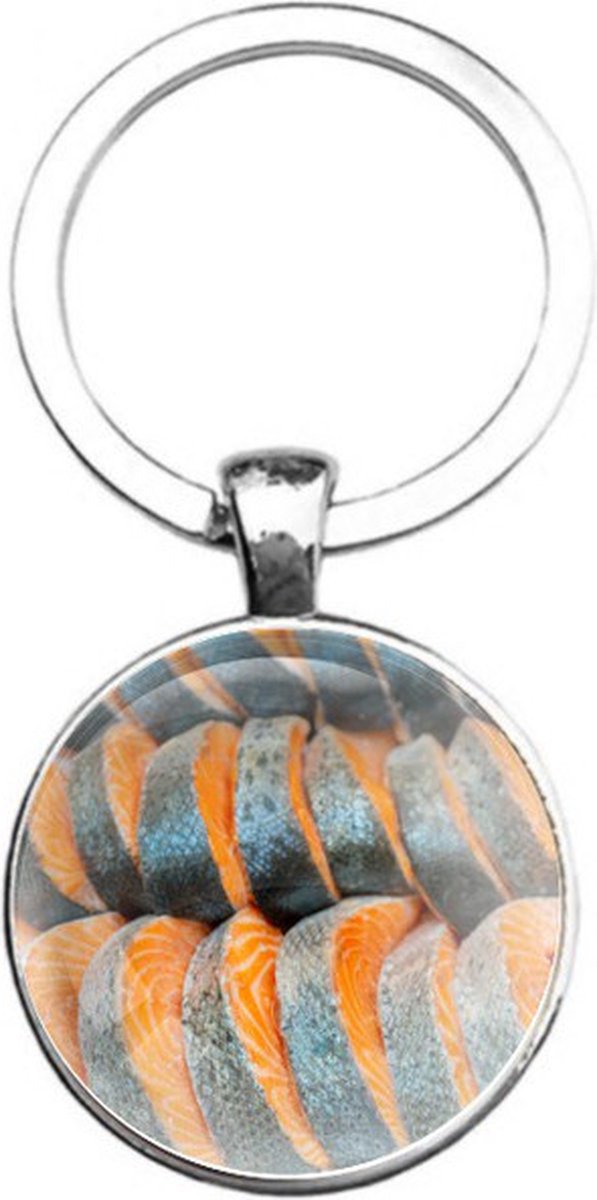 Sleutelhanger Glas - Sushi