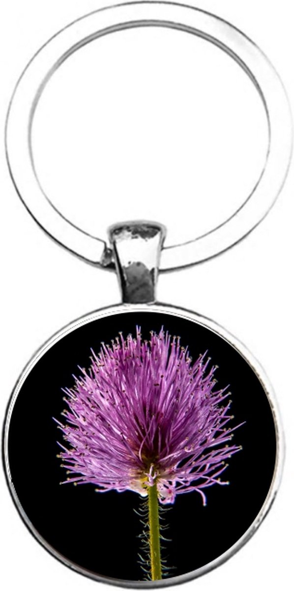Sleutelhanger Glas - Bloem
