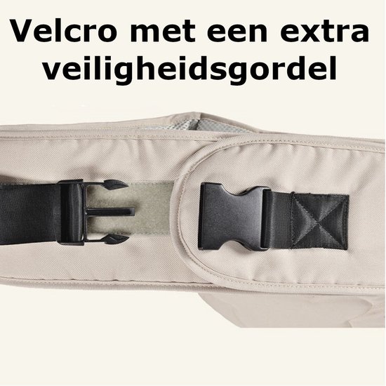 SUNVENO Ergonomische ademende mesh-heupdrager voor pasgeborenen tot