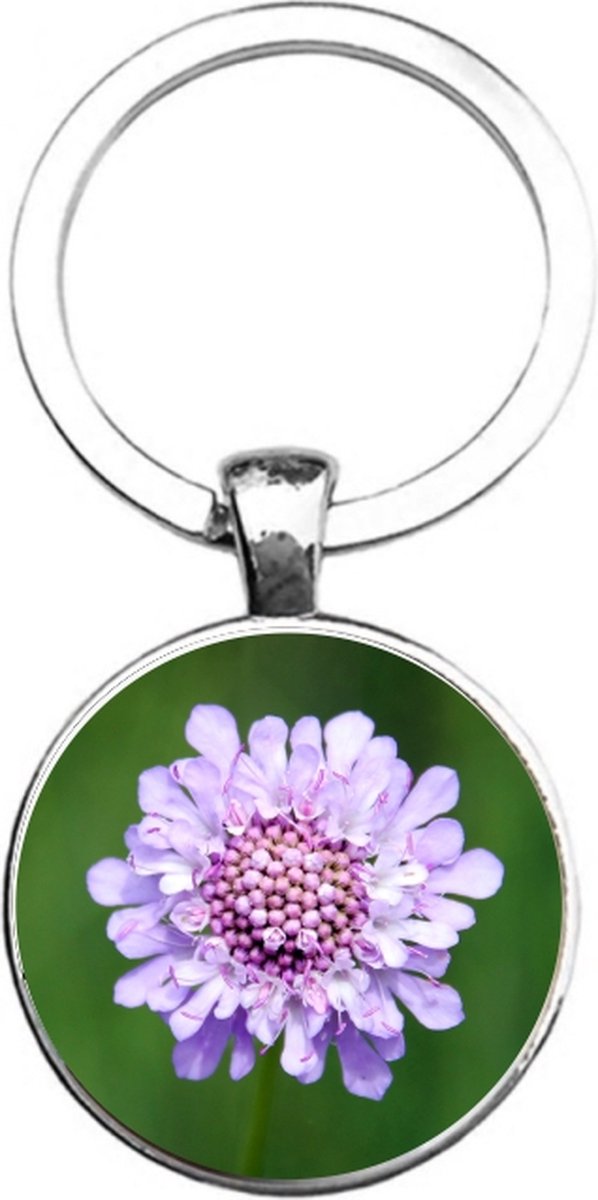 Sleutelhanger Glas - Bloem