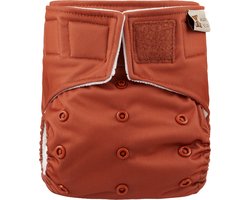 All In One wasbare luier - Terra | One Size - 4kg t/m 15kg | Klittenband sluiting | Duurzaam