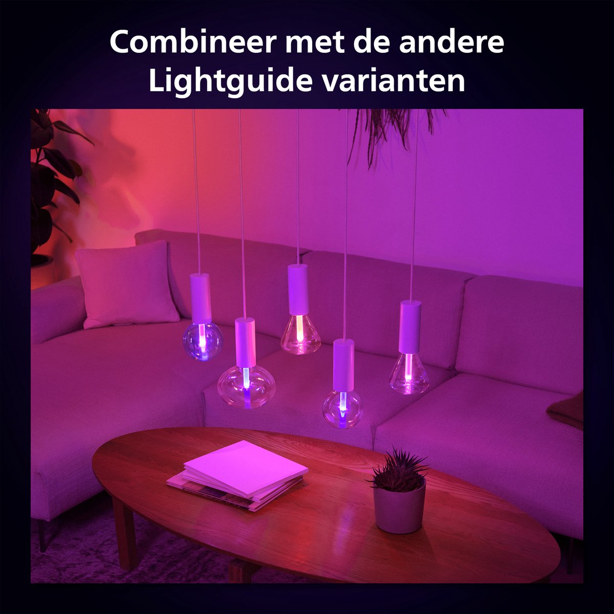 Philips Hue Lightguide Ellipse - wit en gekleurd licht - E27 — afbeelding 7