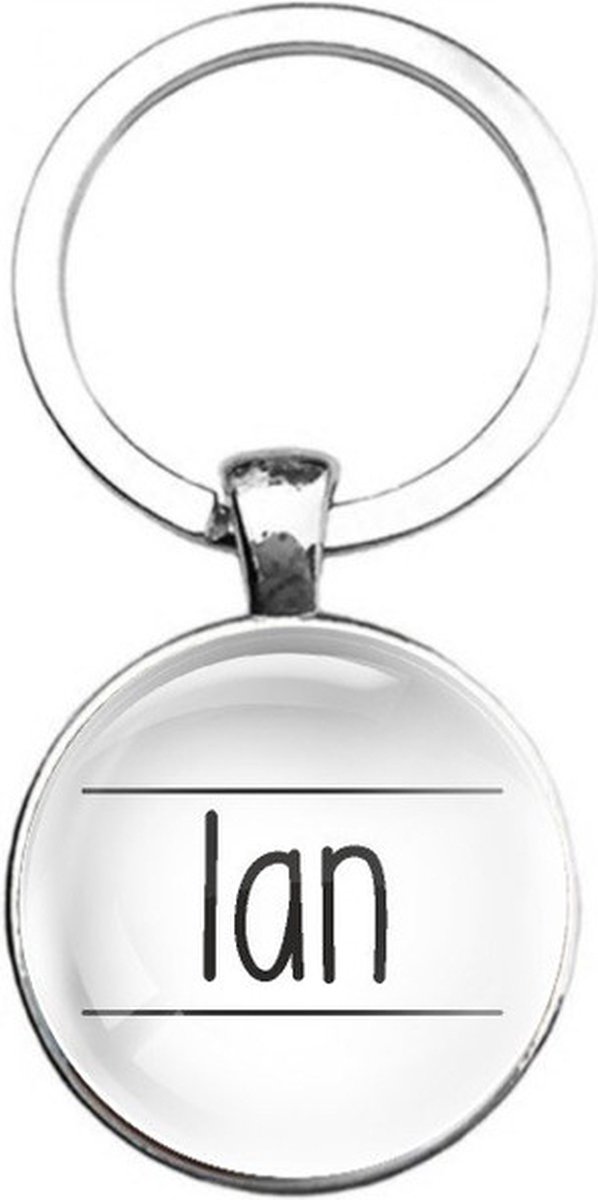 Sleutelhanger Glas - Ian
