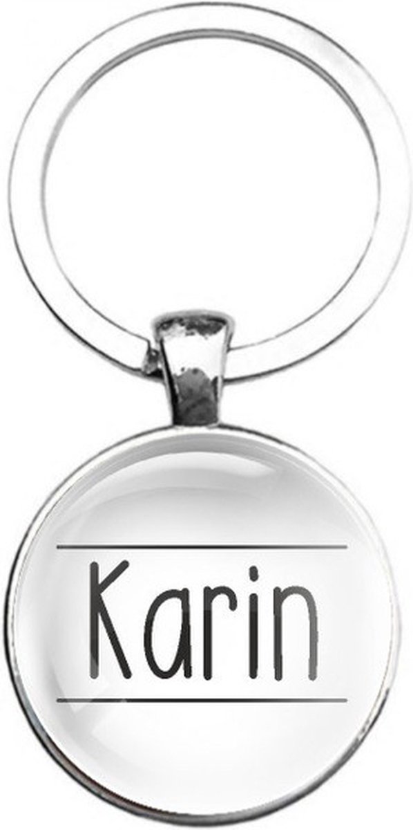 Sleutelhanger Glas - Karin