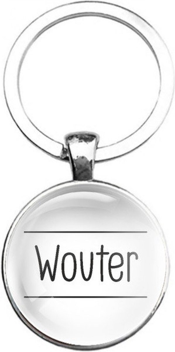 Sleutelhanger Glas - Wouter