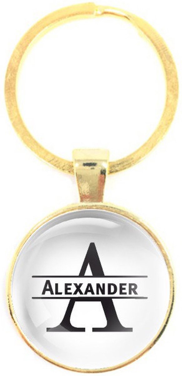 Sleutelhanger Glas - Alexander