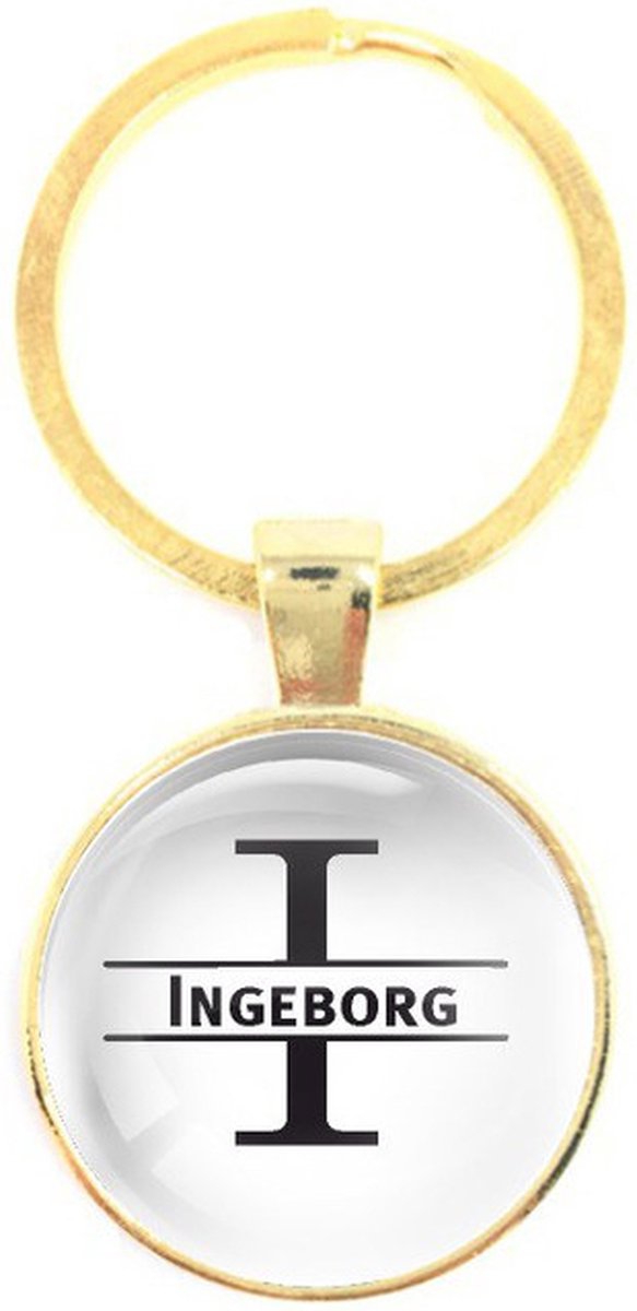 Sleutelhanger Glas - Ingeborg