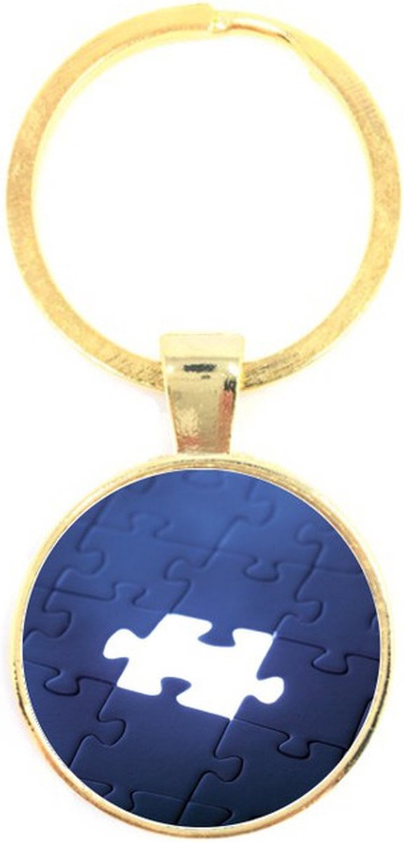 Sleutelhanger Glas - Puzzel