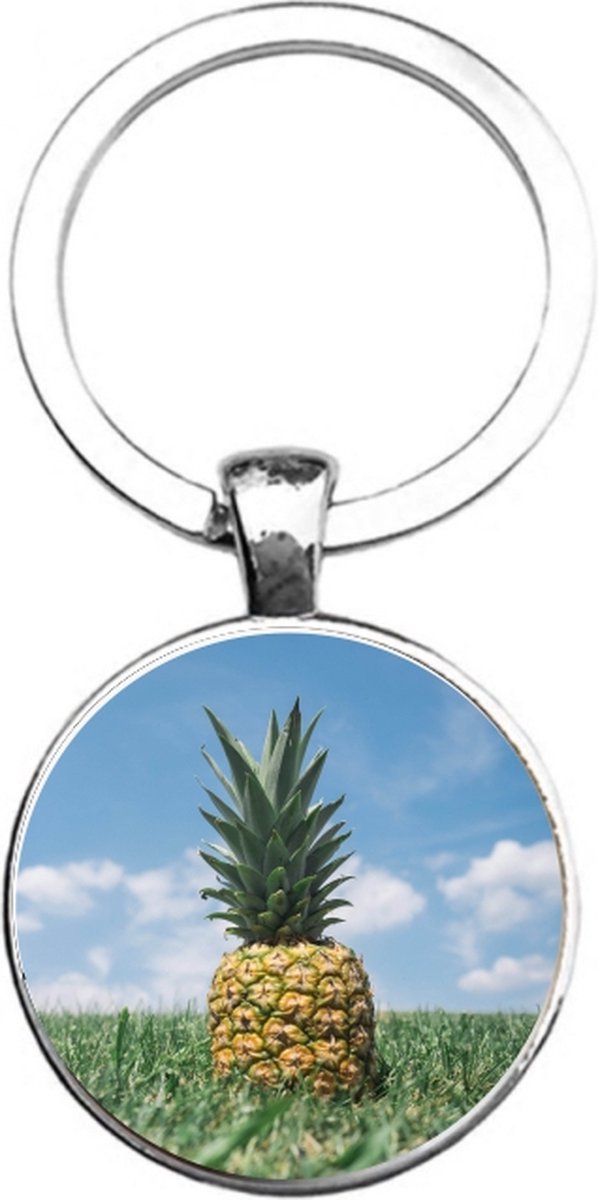Sleutelhanger Glas - Ananas