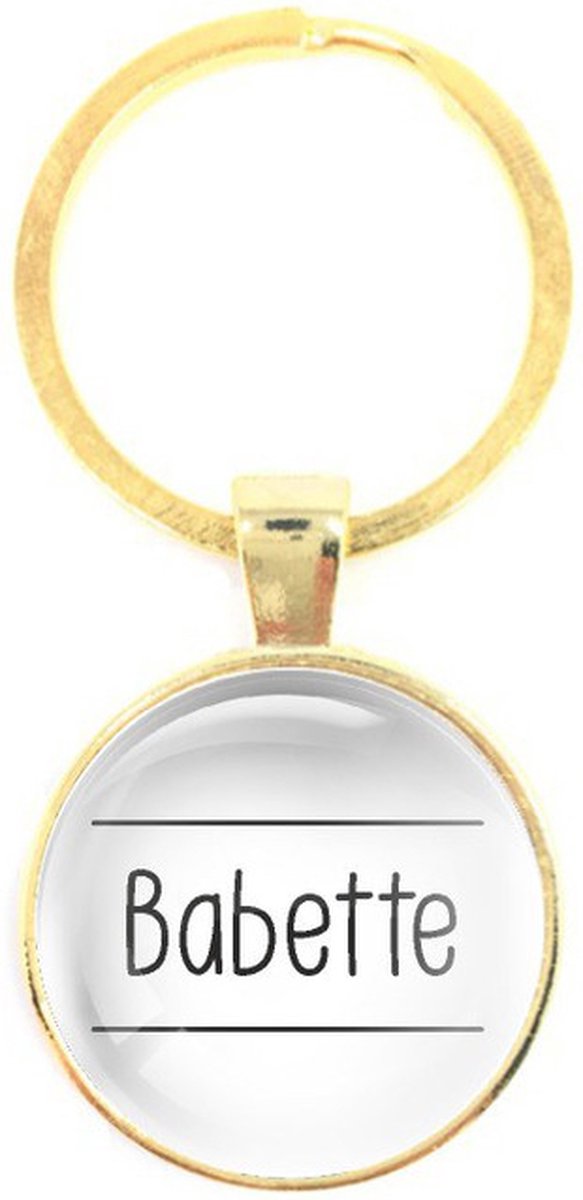 Sleutelhanger Glas - Babette