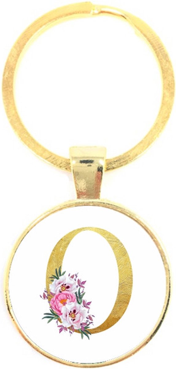 Sleutelhanger Glas - O