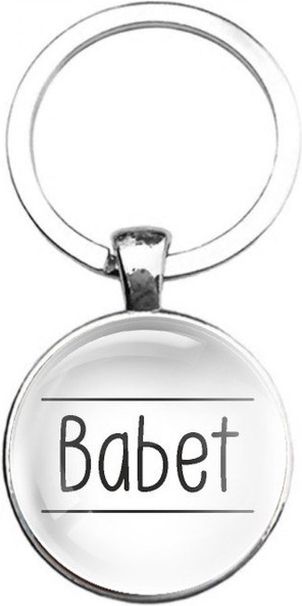 Sleutelhanger Glas - Babet