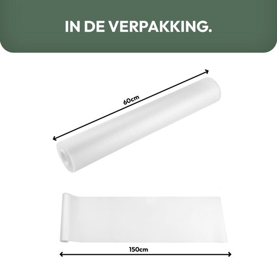 Antislipmat Transparant 60 x 150 cm Multifunctioneel Non Slip