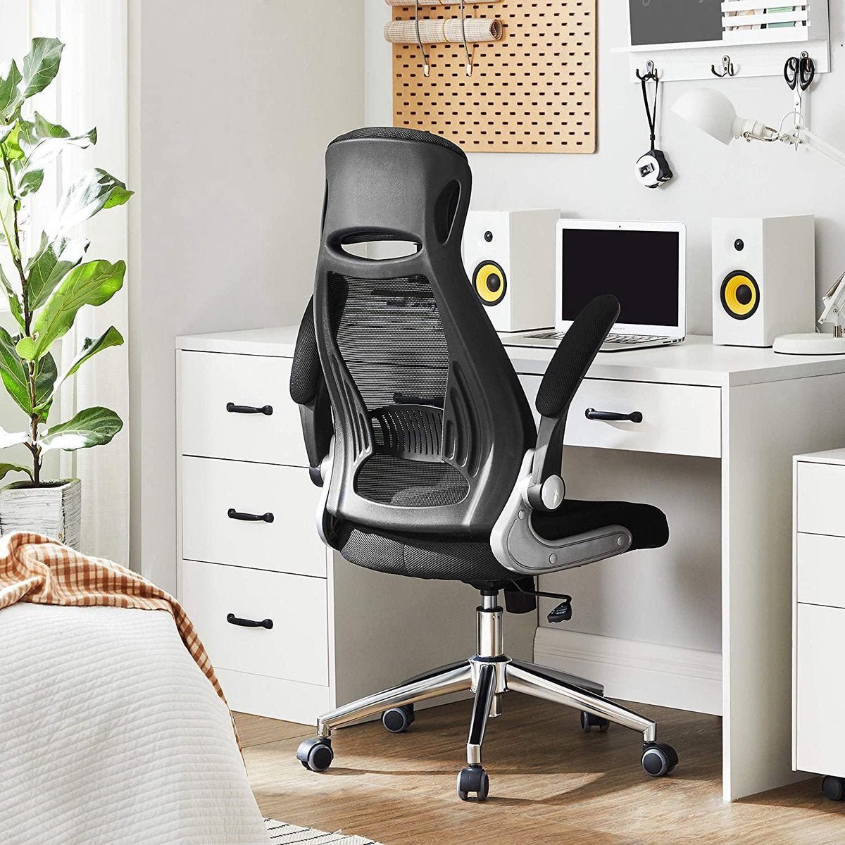 ALFORDSON Ergonomische bureaustoel met massage, voetensteun en 150