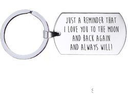 Sleutelhanger RVS - Just A Reminder