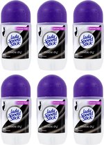 Lady Speed Deo Roller Invisible Dry – Shower Fresh - Voordeelverpakking 6 x 50 ml