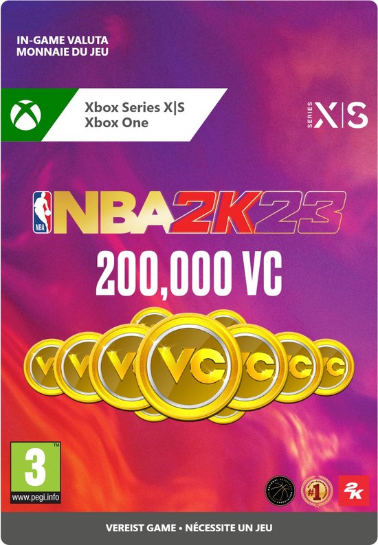 NBA 2K23 - 200,000 VC - Xbox Series X/S & Xbox One