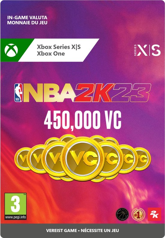 NBA 2K23 - 450,000 VC - Xbox Series X/S & Xbox One