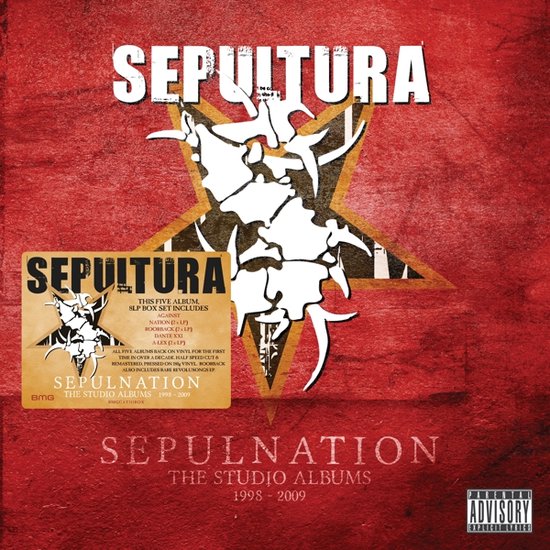Sepultura - Sepulnation - The Studio Albums 1998-2009 (8 LP) (Remastered)