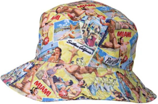 King Kerosin Bucket Hat Vacation Geel