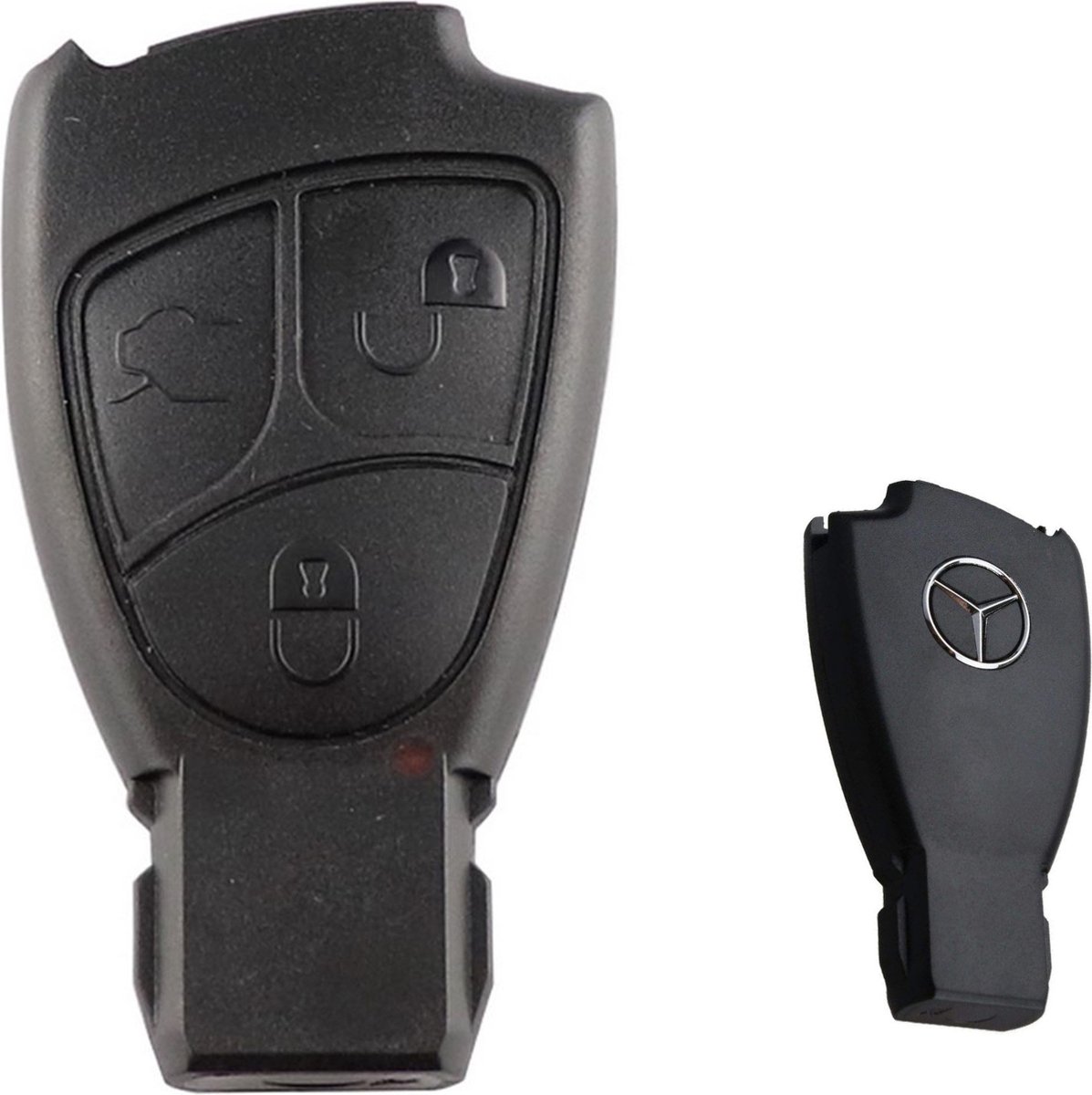Afstandsbediening Sleutelkaart Autosleutel Toetsen Behuizing Voor BGA Stijl 2 Knop Remote Key 433mhz Mercedes Benz A B S E Klasse W203 W204 W205 W210 W211 W212 W221 W222 Ondersteuning 787910825