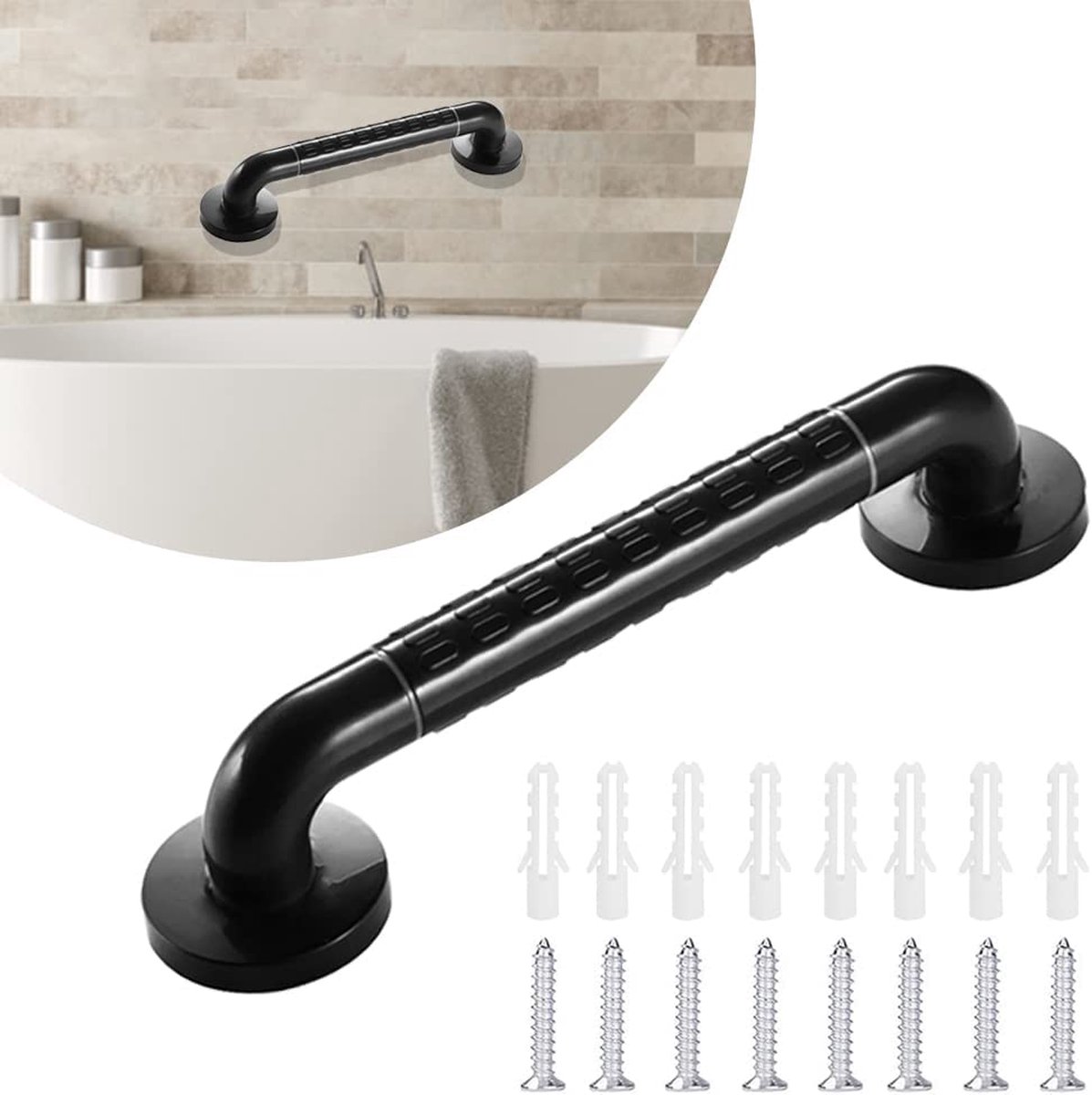 Achilles® Handgreep 40 CM - Wandbeugel - Wandgreep - Toiletbeugel - Douchegreep
