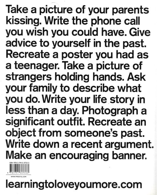 Learning To Love You More - Collaborative art project - Miranda